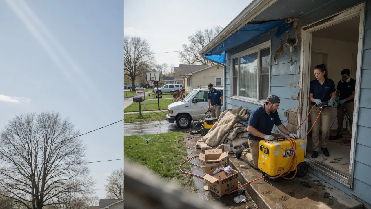 Basement Flood Cleanup in Derry, PA near me